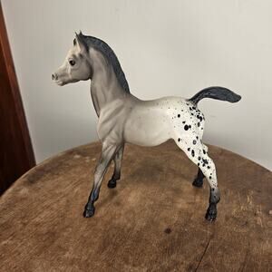Breyer Family Arabian Foal "Spot", Matte Grey Appaloosa, 1968-71
